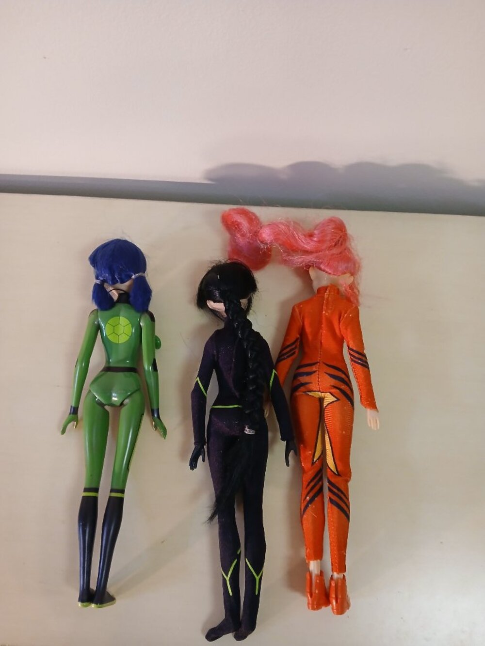 Disney Miraculous Ladybug "Lady Noir" doll with 2 other character dolls - Picture 2 of 7